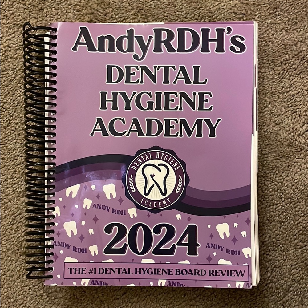 AndyRDH's Dental Hygiene Academy 2024 Book